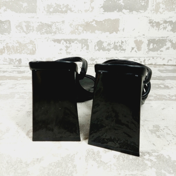 New Abound Austry Black Tubular Strappy Heeled Sandal i567 - Picture 7 of 11